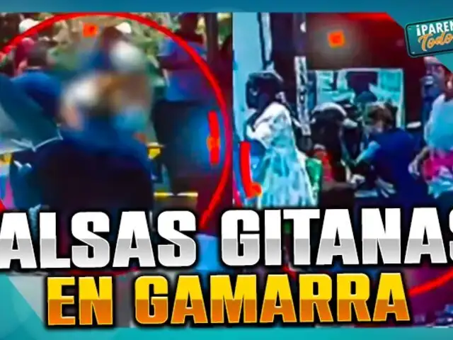 Gamarra: ‘gitanas' estafan prometiendo amor y salud a cambio de dinero