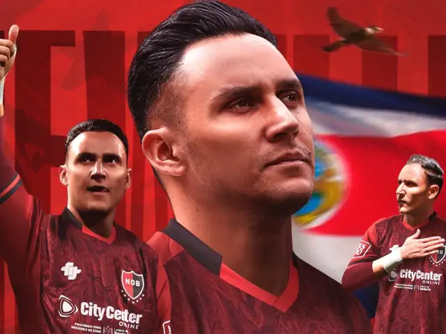 ¡Oficial!: Keylor Navas es nuevo refuerzo de Newell's Old Boys