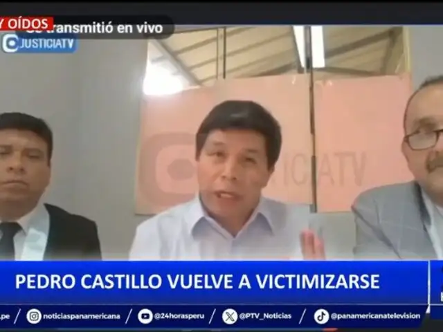 Pedro Castillo vuelve a victimizarse: "Decían que yo huelo mal"