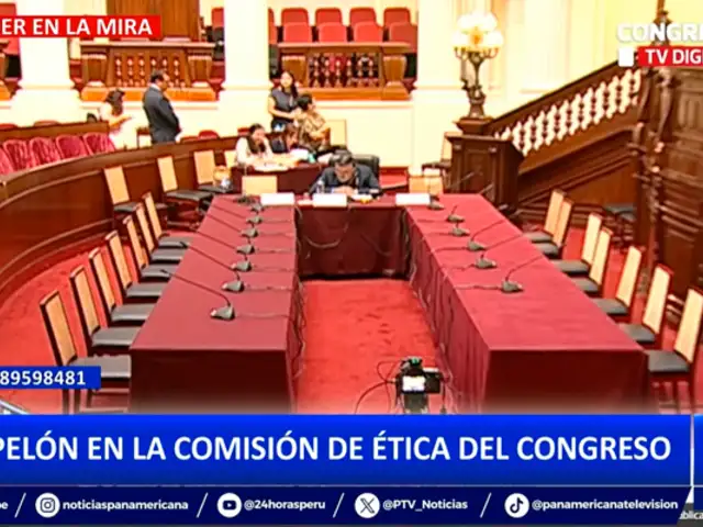 Falta de quórum en la Comisión de Ética: Suspenden sesión clave por denuncia de violación sexual