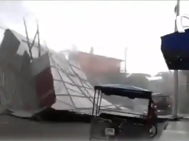 Lluvias y vientos causan graves daños en viviendas y carreteras en diversas regiones del Perú