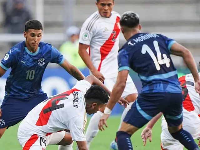 Sudamericano Sub-20: Perú perdió 2-1 ante Paraguay en su debut