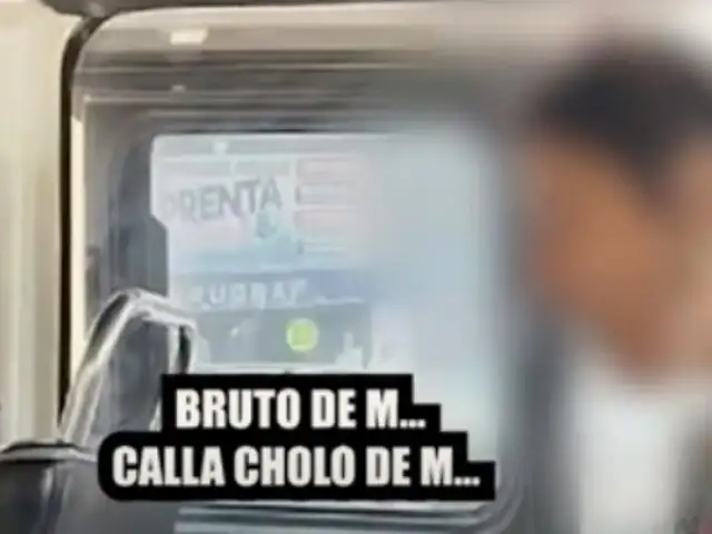 Pasajera se enoja y lanza insultos racistas a cobrador: delito puede ser castigado con hasta 4 años de cárcel