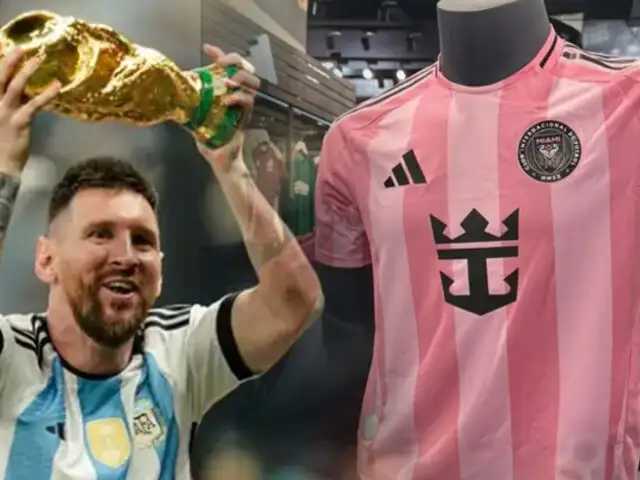 Nuevo diseño de camiseta del Inter Miami es un homenaje a Messi