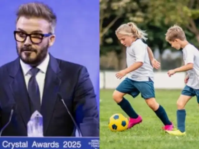 David Beckham alza la voz por la igualdad de género en el WEF: “Quiero que mi hija tenga las mismas oportunidades”