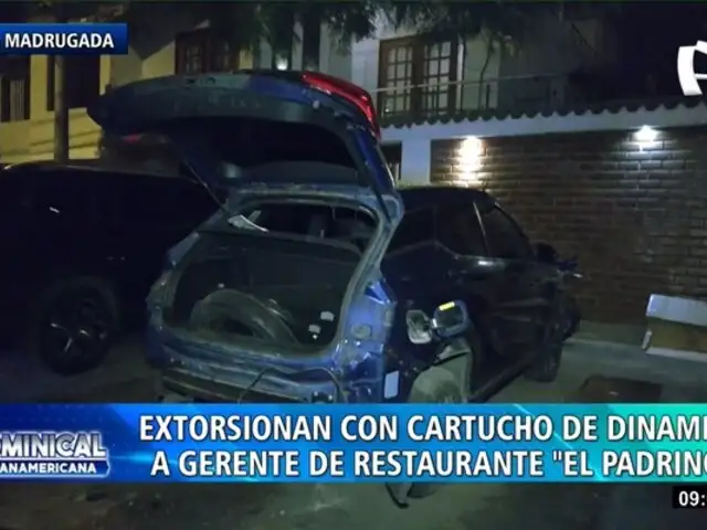 Nuevo ataque en SJL: detonan explosivo en auto de gerente de corporación "El Padrino"