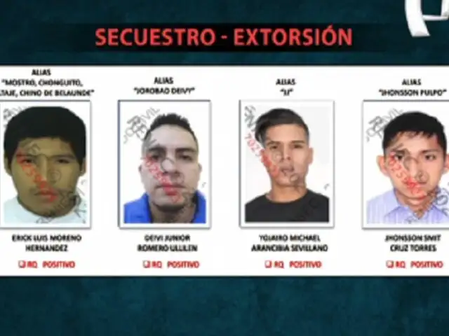 Estos son los rostros que siembran el terror en Lima: los cabecillas de la extorsión, secuestro y sicariato