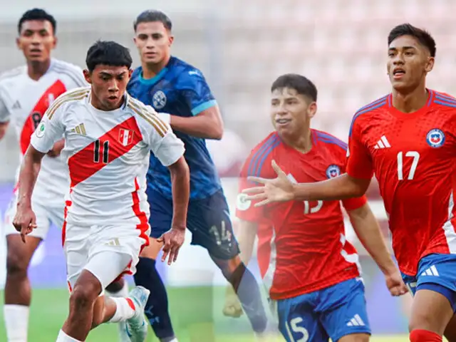 Perú pierde 3-2 con Chile y se despide del Sudamericano Sub 20