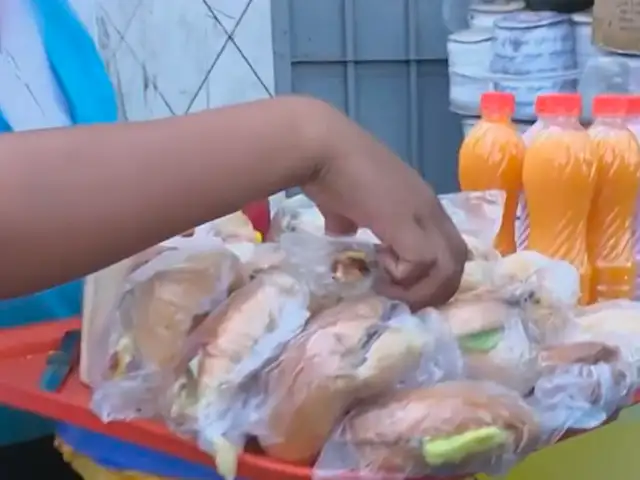 Desayunos al paso en Lima podrían no tener los mejores cuidados de salubridad