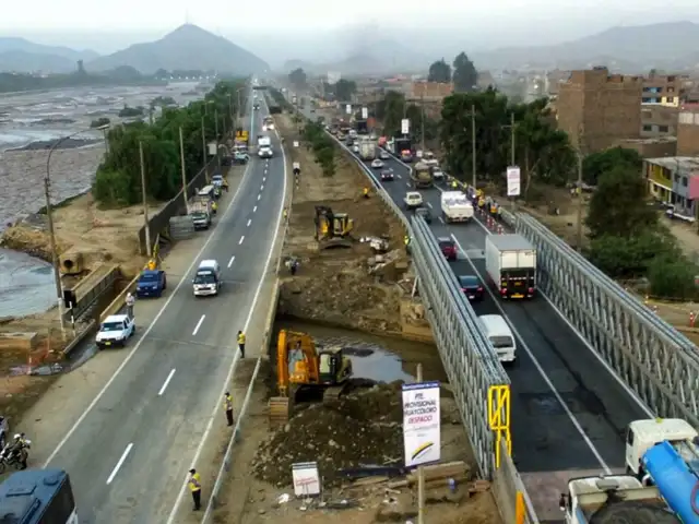 Refuerzan seguridad en obra de ampliación de autopista Ramiro Prialé tras amenazas