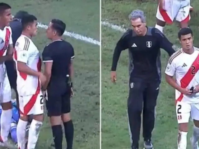 Polémica en el Perú vs. Chile: Anderson Villacorta pierde los papeles y 'Chemo' lo retira del campo