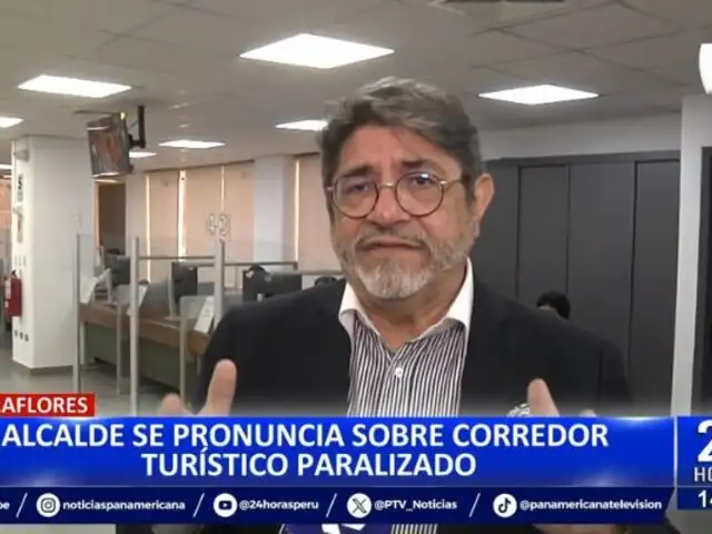 Alcalde de Miraflores se pronunció sobre corredor turístico paralizado: ¿Qué fue lo que dijo?