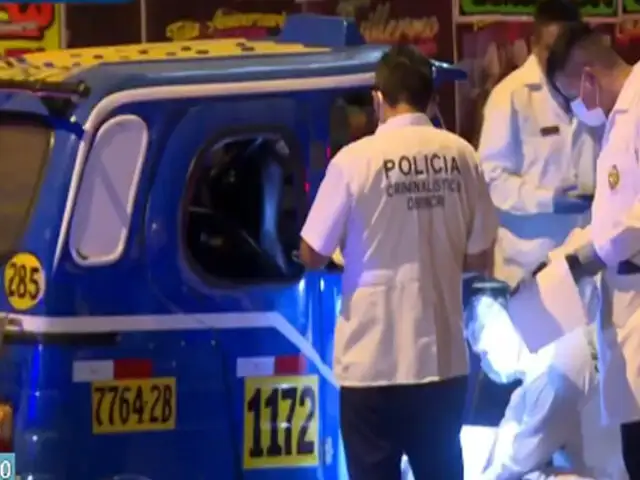 Extorsionadores asesinan a balazos a mototaxista que había sido nombrado supervisor en Los Olivos