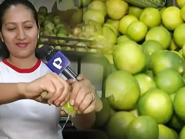 Mercado de Frutas: Precio del limón se mantiene tras protesta de agricultores