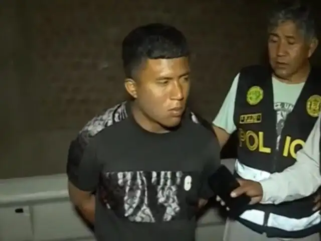 Cae alias 'Sombrita': sujeto sería cabecilla de banda dedicada a extorsión y sicariato en Lima Este