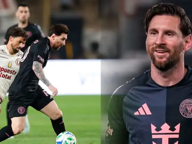 Universitario vs Inter Miami: ¿Quién intercambio camiseta con Lionel Messi al termino del partido?