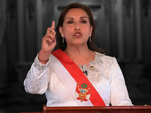 Dina Boluarte destaca logros de su Gobierno y a sus críticos les recomienda tomar hepabionta