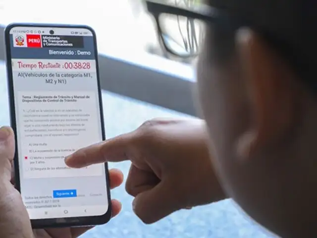 ¿Vas a sacar tu brevete? MTC ofrece simulador gratuito para practicar examen de reglas de tránsito