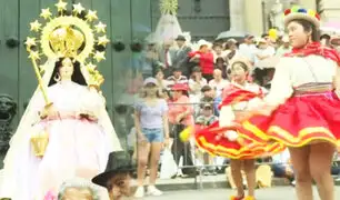 Así se celebra la Fiesta de la Virgen de la Candelaria en el Centro de Lima