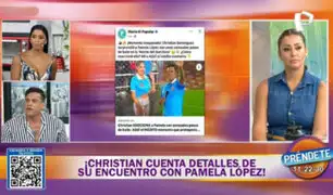 Christian Domínguez tras presentación con Pamela López: "la prensa busca el morbo"