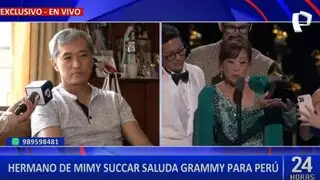 Hermano de Mimy Succar tras su triunfo en los Grammy: "Es un orgullo para Chosica"