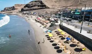 Playa La Herradura: retiran piedras y colocan arena para atraer veraneantes