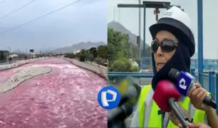 Vocera de Sedapal sobre color rojo en río Rímac: “entregamos agua apta para el consumo humano”