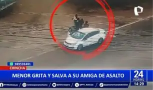 Chincha: Menor grita y salva a su amiga de asalto