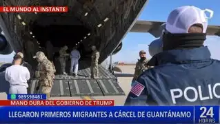 EE. UU. envía primer vuelo de migrantes indocumentados a Guantánamo