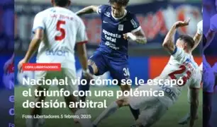 Prensa paraguaya muestra su descontento tras el empate entre Alianza Lima y Nacional