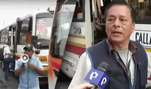 Choferes en el día del paro de transportistas “A pesar de todo hay que trabajar”