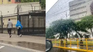 Se registran lluvias en diversos distritos de Lima Metropolitana