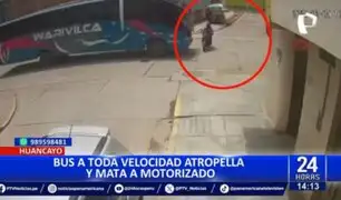 Tragedia en Huancayo: Motociclista muere atropellado por bus interprovincial