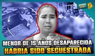 Intensa búsqueda en Independencia: "¡Paren Todo!" ayudó a encontrar a menor desparecida hace 3 días