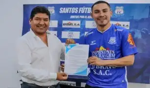 Santos FC de Nazca ficha a Jean Deza un día después de librarse de prisión preventiva