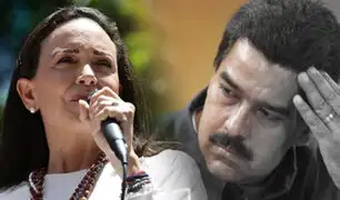 María Corina Machado pide apoyo internacional para sacar a Maduro: “Tenemos que quebrarlo”