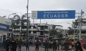 Tumbes: decenas de personas varadas tras cierre de frontera entre Perú y Ecuador