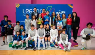 Jóvenes promesas de la esgrima participaron en el Campeonato Nacional de Menores