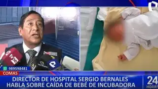 "Los médicos no están involucrados": director de hospital Sergio Bernales descarta negligencia tras caída de bebé