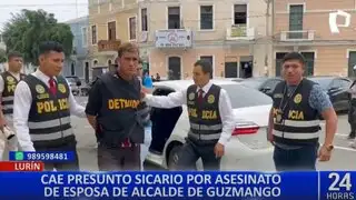 Cae presunto sicario acusado de asesinar a esposa de alcalde en Cajamarca