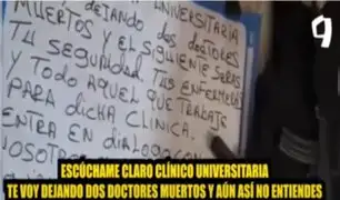 Colegio de Odontólogos alerta sobre 14 consultorios amenazados por mafias criminales