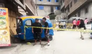 Asesinan a un hombre frente a su familia en un restaurante de SJL