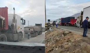 Arequipa: Huaico bloquea tránsito en la Panamericana Sur y deja pasajeros varados