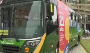 Pasajeros con maletas de viaje no podrán tomar buses hacia el aeropuerto Jorge Chávez