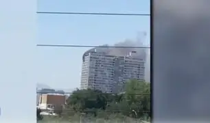 Incendio en Chile: Reportan siniestro en edificio de más de 20 pisos en Santiago