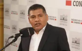 Jaime Quito tras presentar moción de censura contra Santiváñez: “No hay política para enfrentar criminalidad”