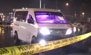 Villa El Salvador: sicarios asesinan a colectivero en avenida Pastor Sevilla