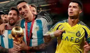 Di María considera que Messi es mejor que Cristiano Ronaldo: “Uno tiene ocho Balones de Oro y el otro cinco”