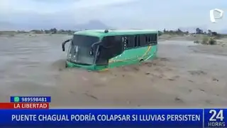 La Libertad: Fuertes lluvias dejan aislada la provincia de Pataz tras destrucción de carretera