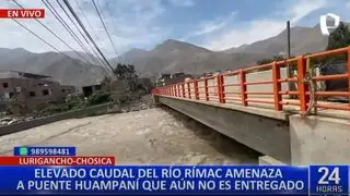 Chosica: Puente Huampaní aún sin terminar tras cuatro años de construcción